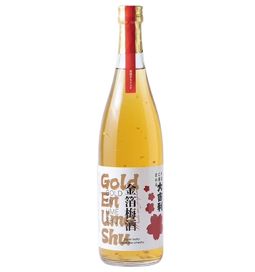 大吉利金箔梅酒