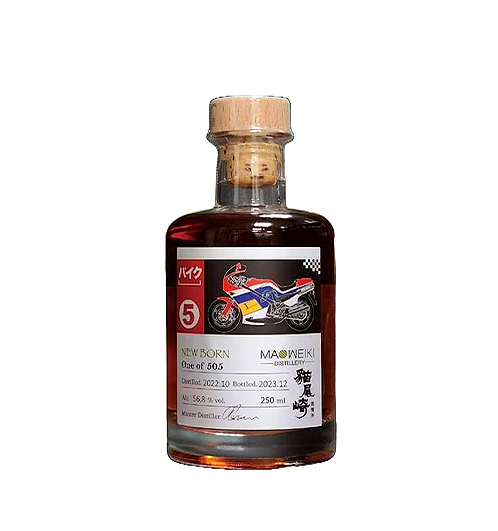 貓尾崎 摩托重機版 小威5號 單一麥芽威士忌
