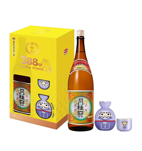 月桂冠 祈運大吉不倒翁清酒 禮盒 1.8L