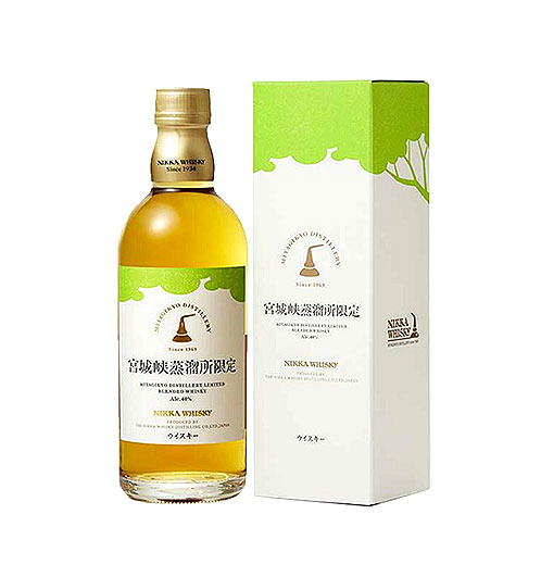 宮城峽 酒廠限定 40%淺綠 單一麥芽威士忌