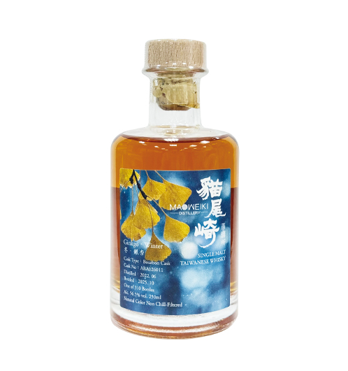 貓尾崎 冬銀杏 單一麥芽威士忌 0.25L