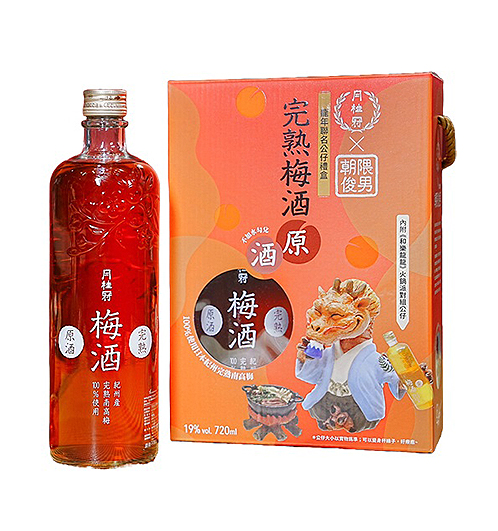 月桂冠 朝隈俊男 龍年 梅酒 限量公仔禮盒