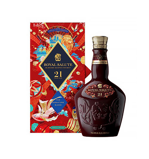 皇家禮炮 21年 金玉(魚)滿堂 調和威士忌