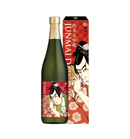 白鶴 純米大吟釀清酒 浮世繪版